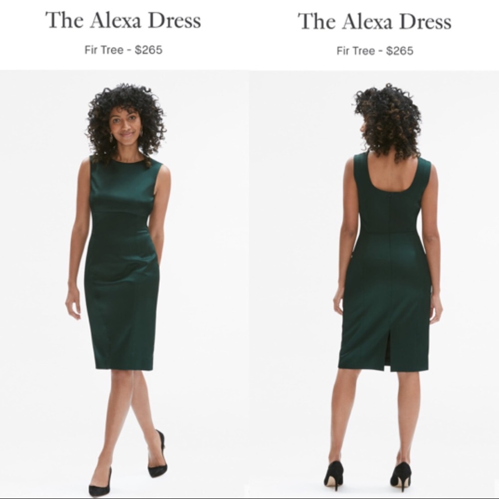 MM. LAFLEUR The Alexa Dress in Fir Tree